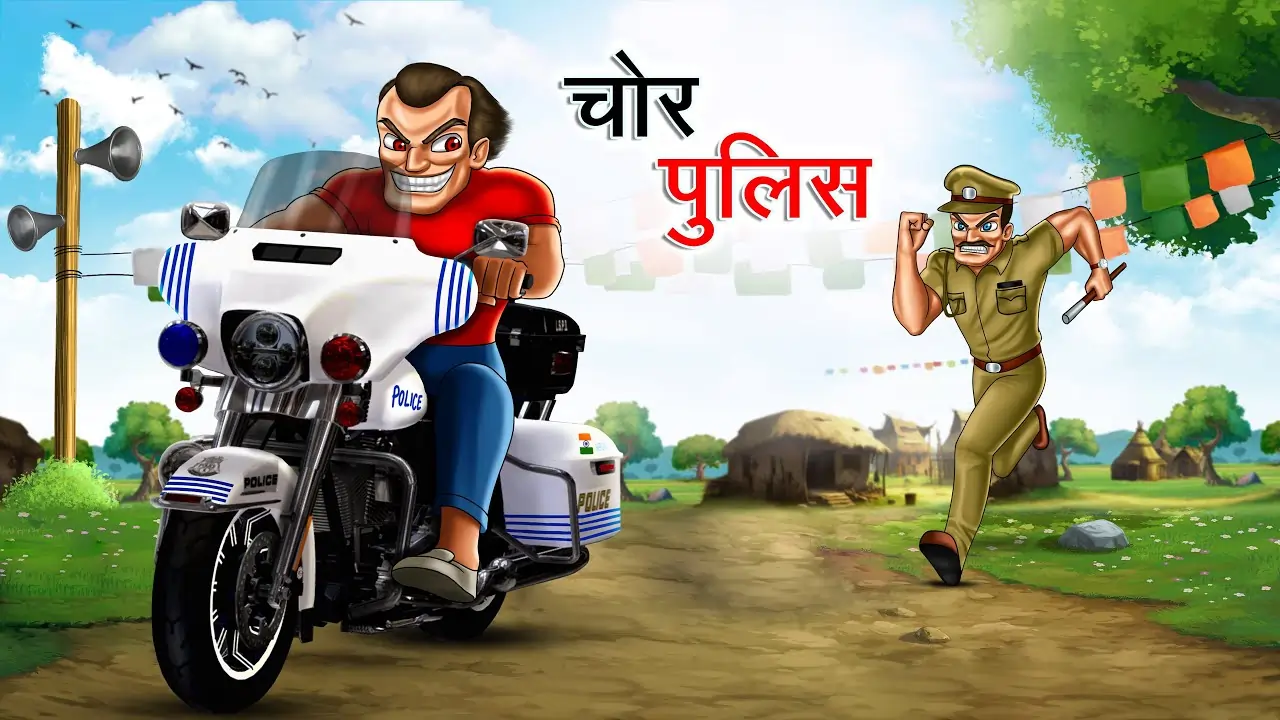 चोर पुलिस | Chor Police | Hindi Kahani | Moral Story | Chor Police Ki Kahani | Bedtime Stories