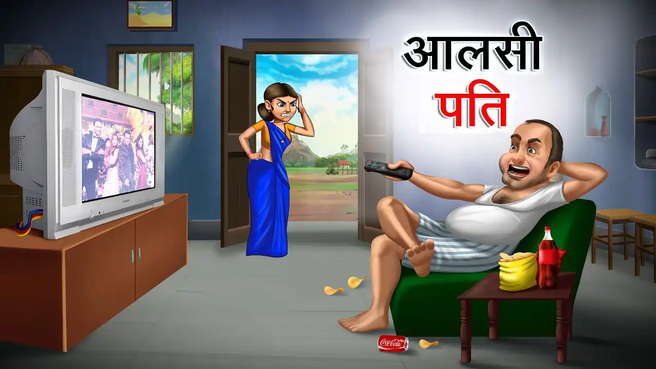 आलसी पति | AALSI PATI | Pati Patni Ki Kahani | Family Story | Husband Wife Stories in Hindi | Hindi Story
